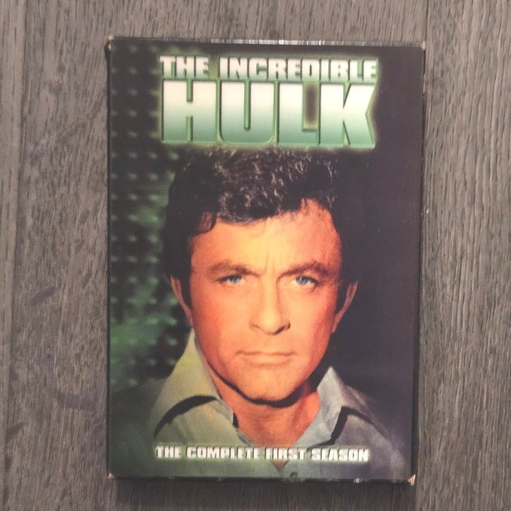 The Incredible Hulk The Complete First Season 4-Disc DVD Set Lenticular Cover